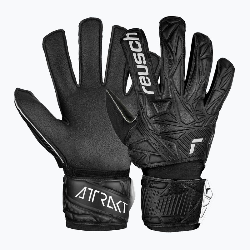 Gyerek kapuskesztyű Reusch Resist black