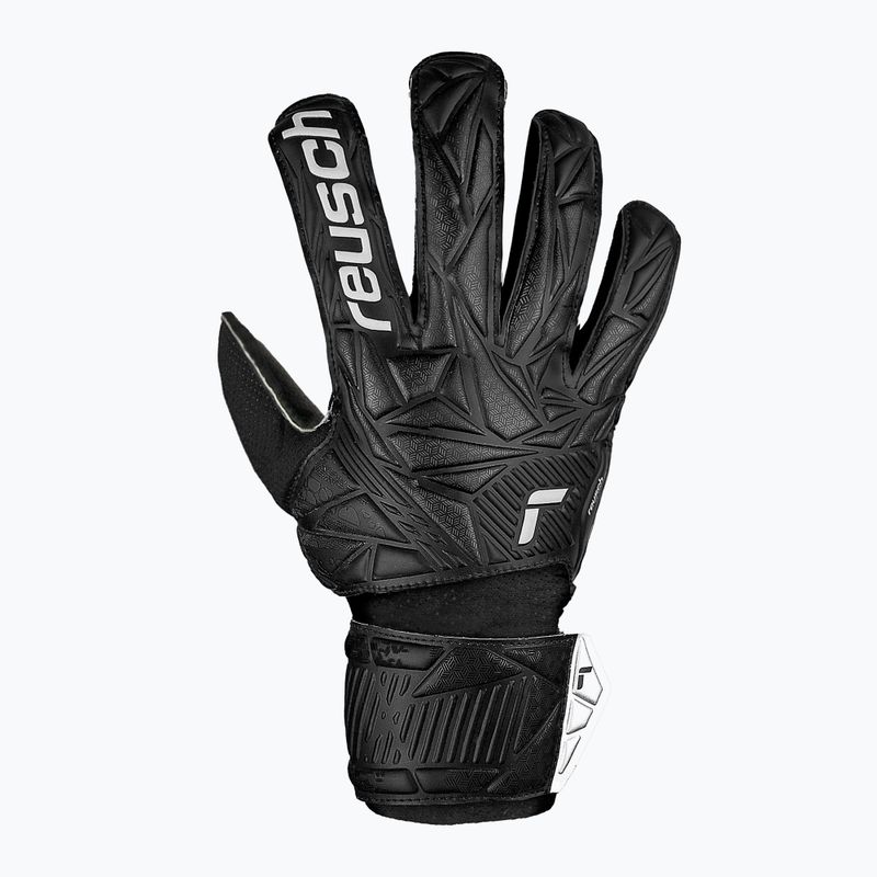 Gyerek kapuskesztyű Reusch Resist black 2
