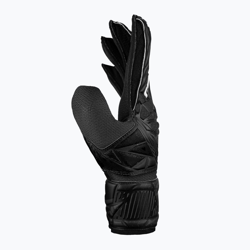 Gyerek kapuskesztyű Reusch Resist black 4