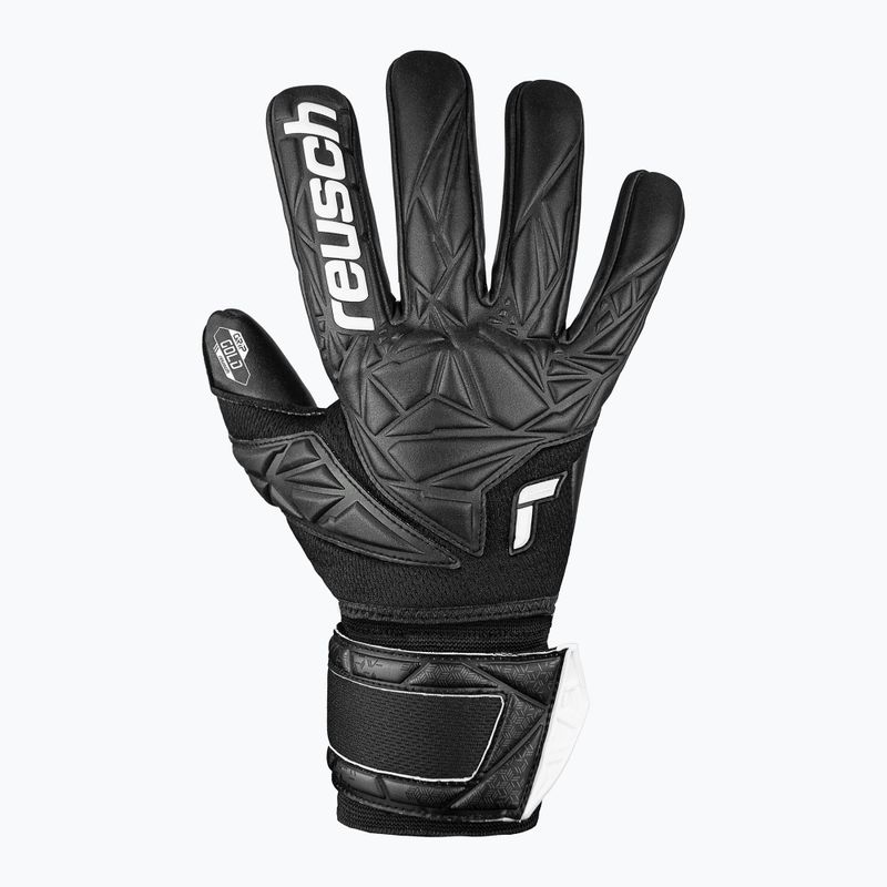 Reusch Attrakt Gold NC ujjtámasz kapus kesztyű fekete 2