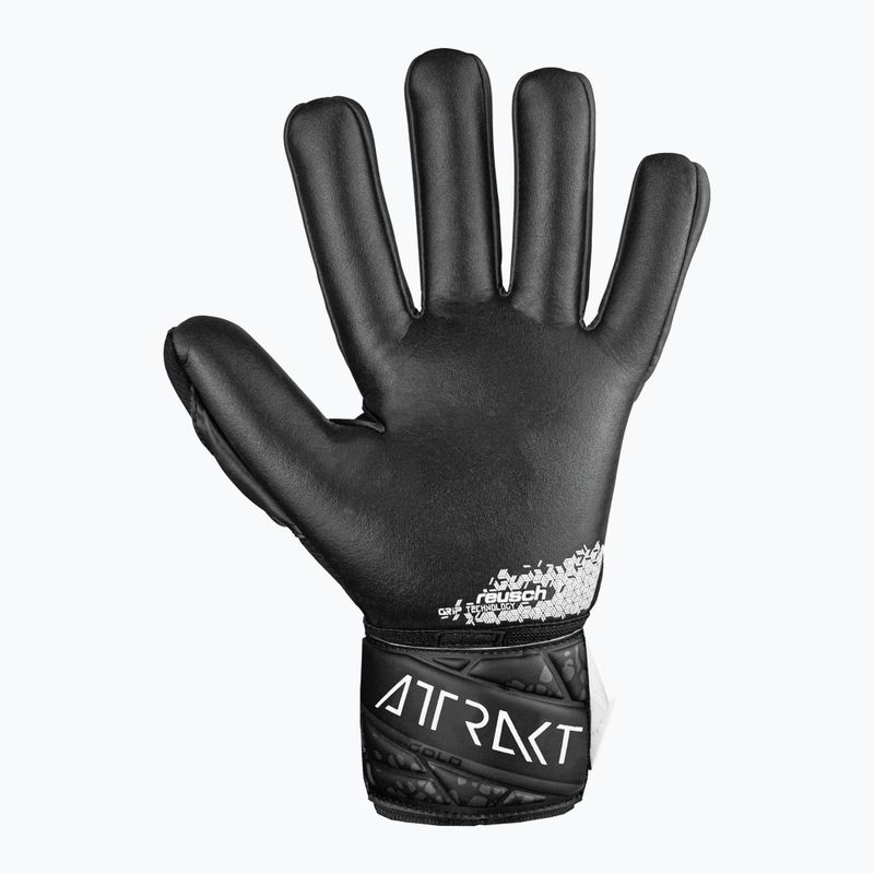 Reusch Attrakt Gold NC ujjtámasz kapus kesztyű fekete 3