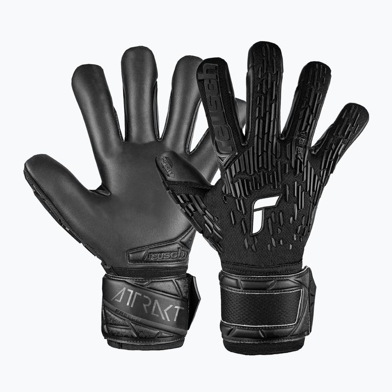 Reusch Attrakt Freegel Infinity Finger Support black kapuskesztyű