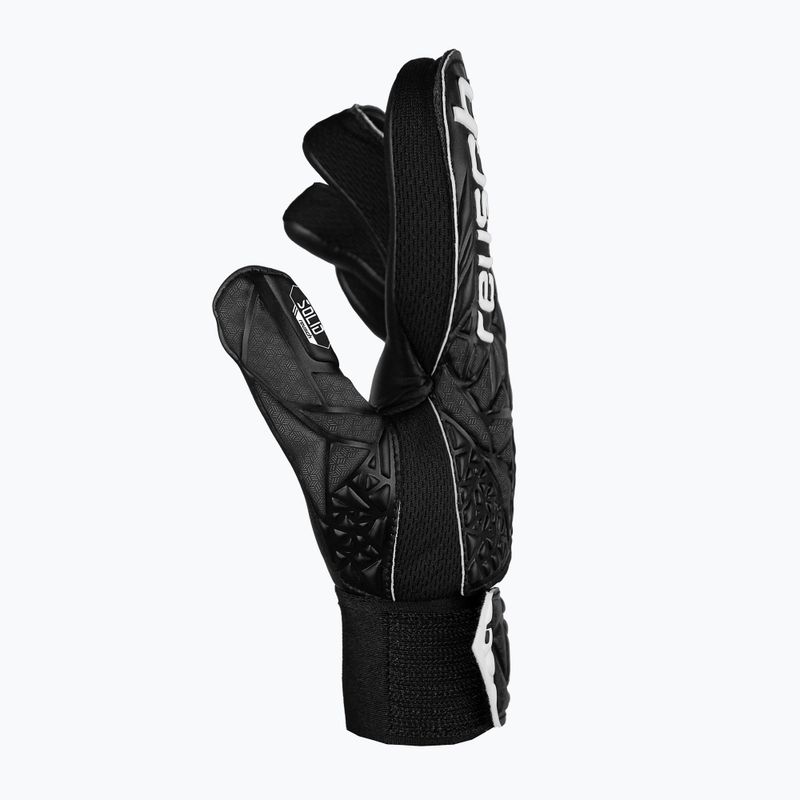 Reusch Attrakt Starter Solid Finger Support Junior black gyerek kapuskesztyű 4