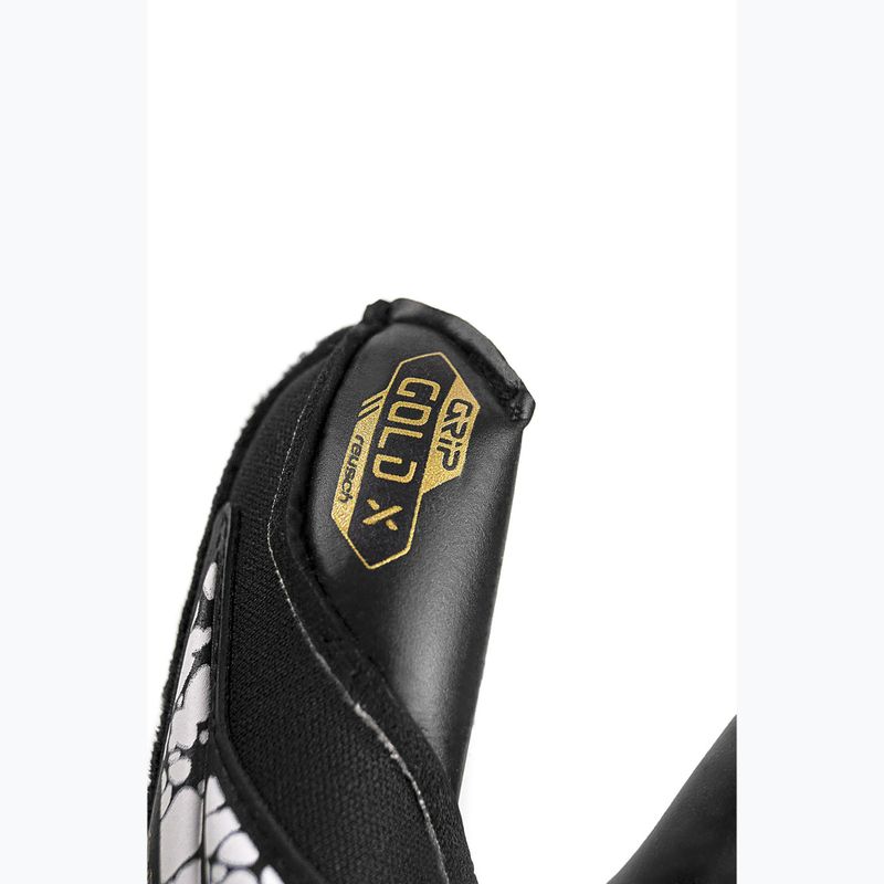 kapuskesztyű Reusch Attrakt Gold X Evolution Cut Finger Support black/gold/white/black 6