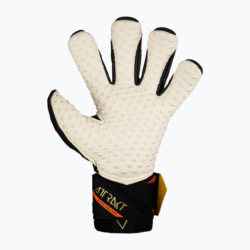 kapuskesztyű Reusch Attrakt SpeedBump Ortho-Tec black/gold/orange 3