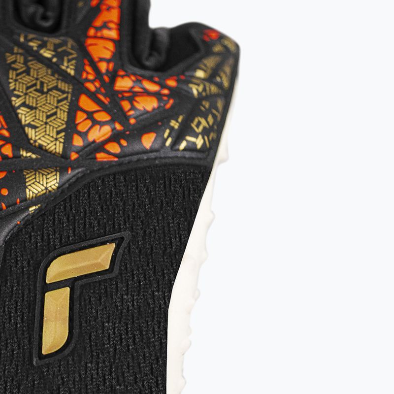 kapuskesztyű Reusch Attrakt SpeedBump Ortho-Tec black/gold/orange 7