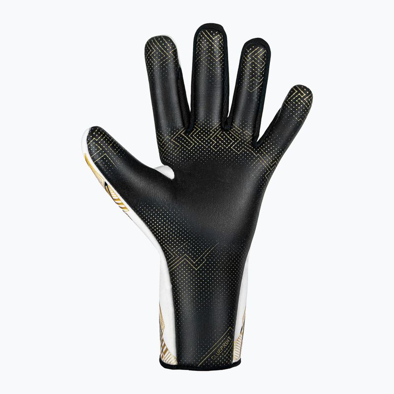 kapuskesztyű Reusch Pure Contact Gold X GluePrint Strapless white/gold/black 3