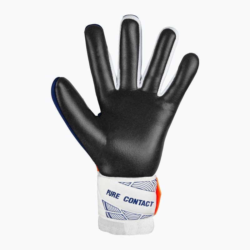 kapuskesztyű Reusch Pure Contact Silver premium blue/electric orange/black 2