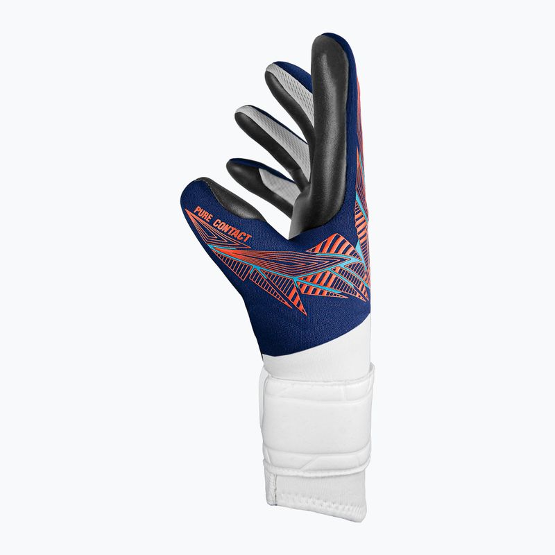 kapuskesztyű Reusch Pure Contact Silver premium blue/electric orange/black 4