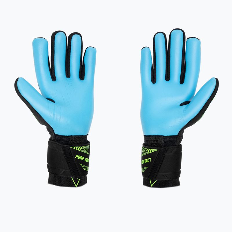 kapuskesztyű Reusch Pure Contact Aqua black/fluo lime/aqua 2