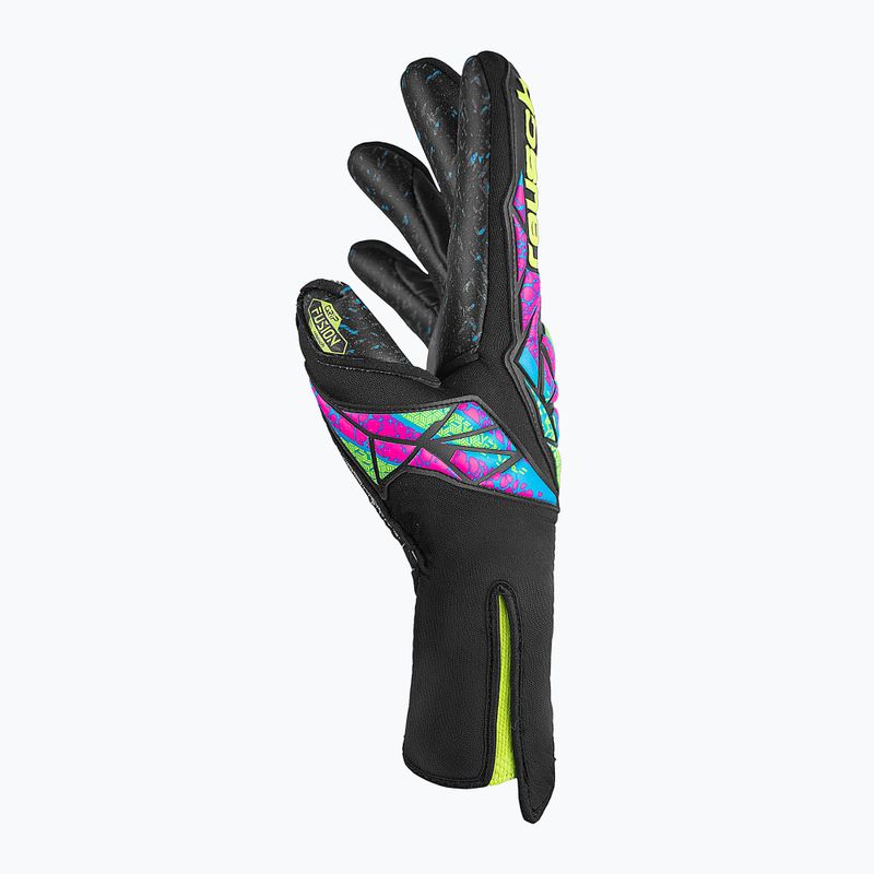 Kapuskesztyű Reusch Attrakt Fusion Strapless black/safety yellow/black 4