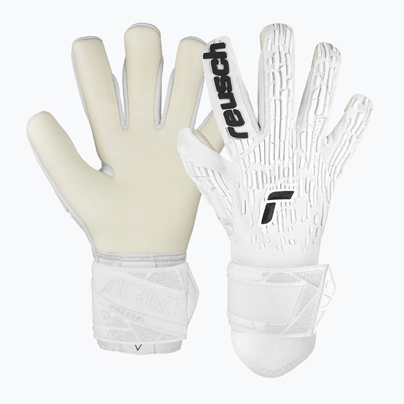 Kapuskesztyű Reusch Attrakt Freegel Gold white