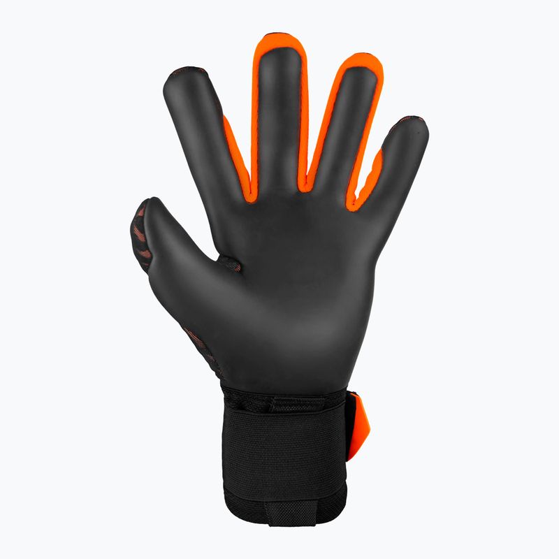 Reusch Attrakt Gold X Airvent black/shocking orange kapuskesztyű 3