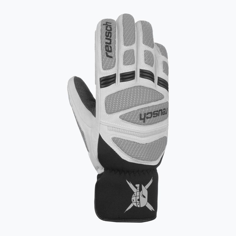 Férfi síkesztyű Reusch Worldcup Warrior DG white/glacier 3