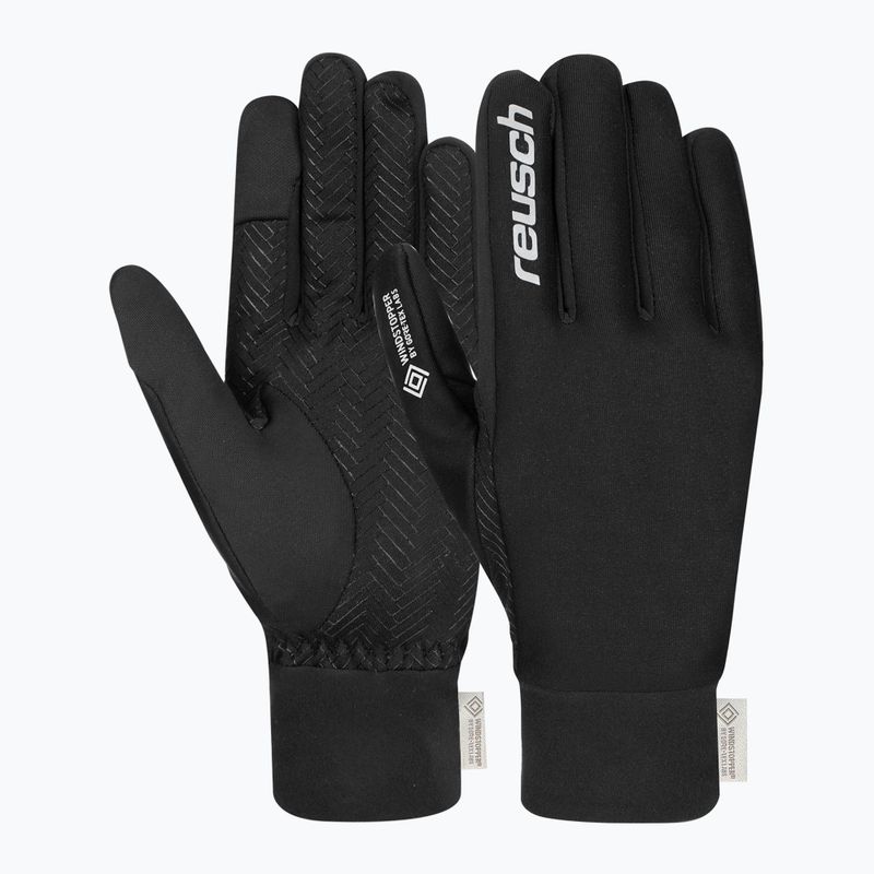 Férfi kesztyű Reusch Karayel Windstopper Touch-Tec black/silver 2