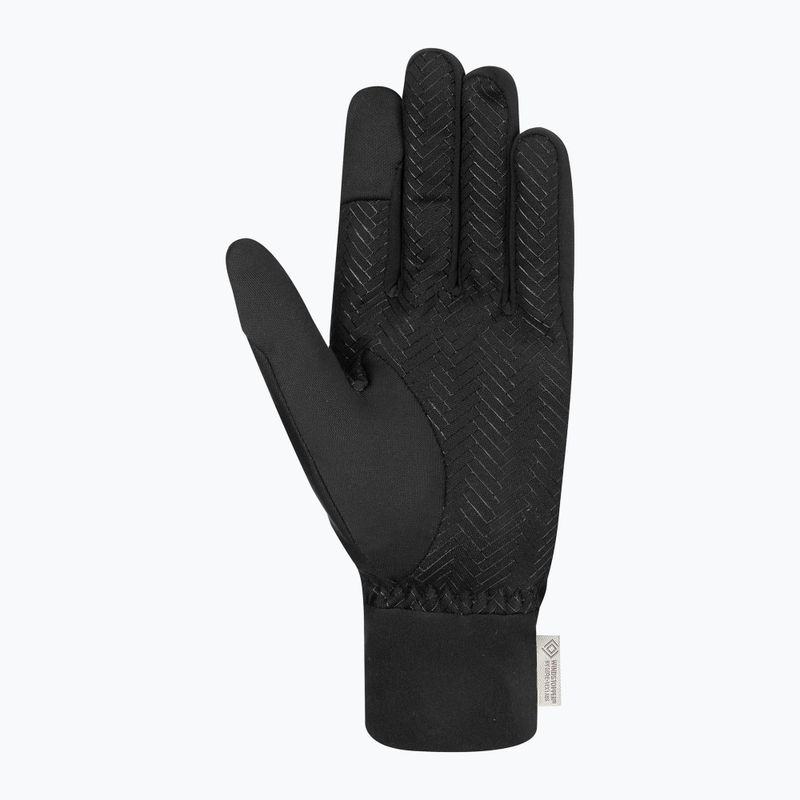 Férfi kesztyű Reusch Karayel Windstopper Touch-Tec black/silver 4