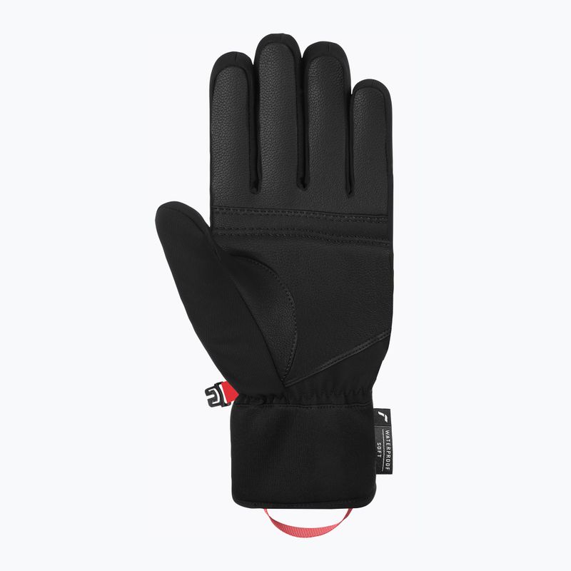 Síkesztyűk Reusch Steve R-Tex XT 7809 black/fluo red 3