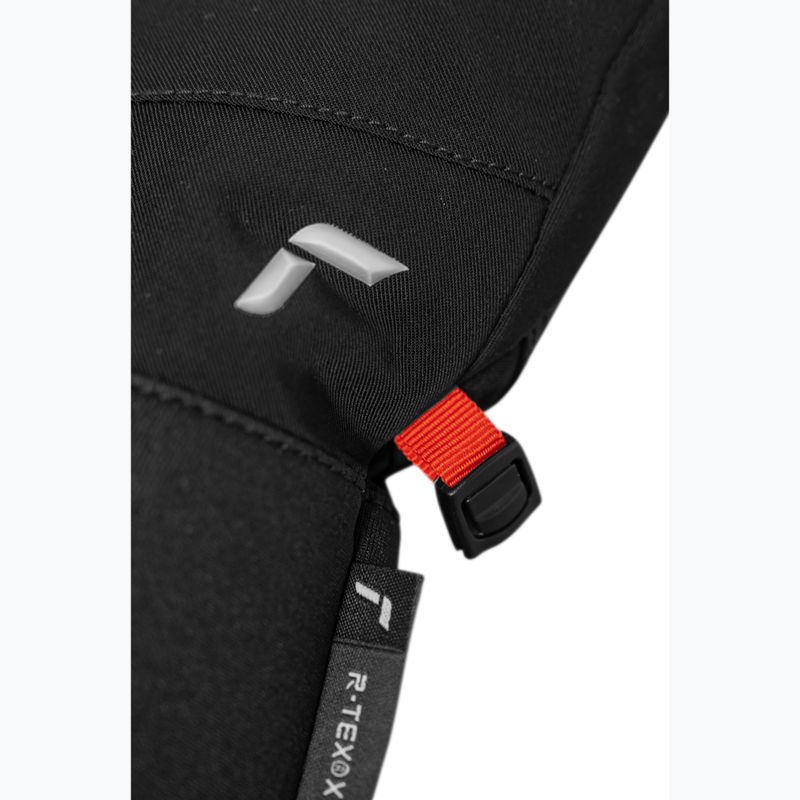 Síkesztyűk Reusch Steve R-Tex XT 7809 black/fluo red 6