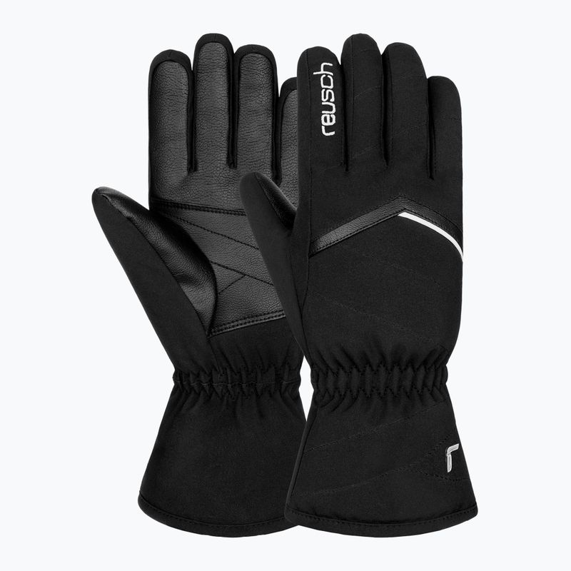 Női síkesztyűk Reusch Marisa black/white 2