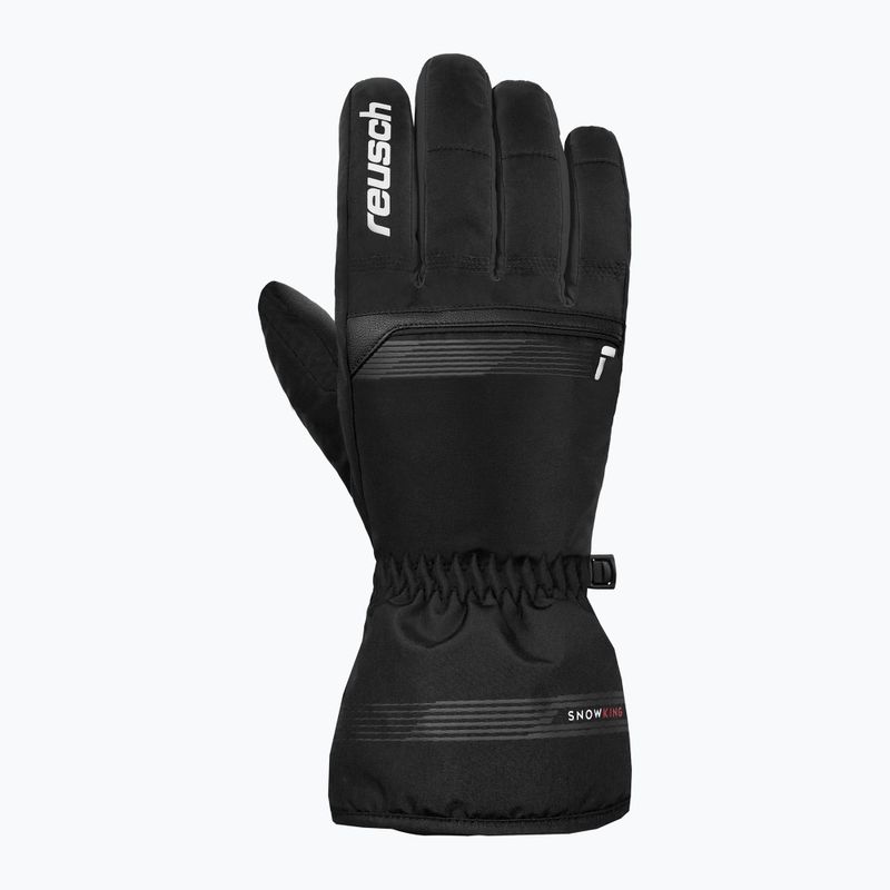 Síkesztyűk Reusch Snow King black/white 2