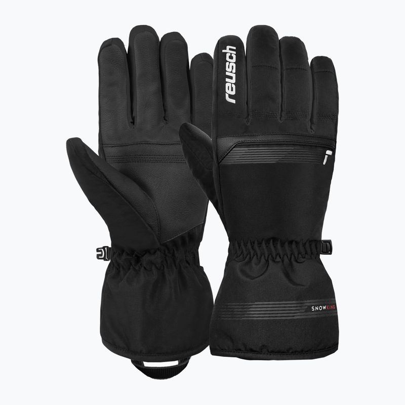 Síkesztyűk Reusch Snow King black/white 3