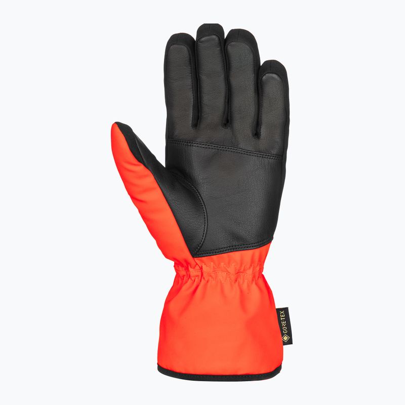 Síkesztyűk Reusch Morris GORE-TEX black/fluorescent red 4