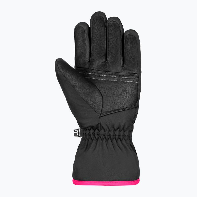 Gyerek síkesztyűk Reusch Alan Junior black/pink glo 4