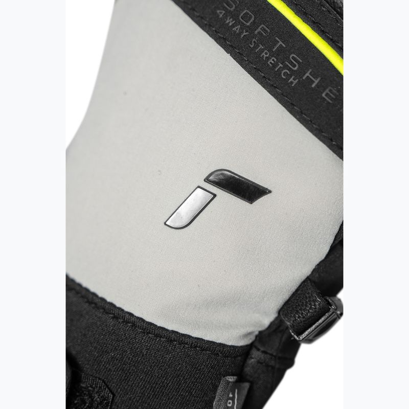 Síkesztyűk Reusch Thunder R-Tex XT blacier grey/black/safety yellow 5