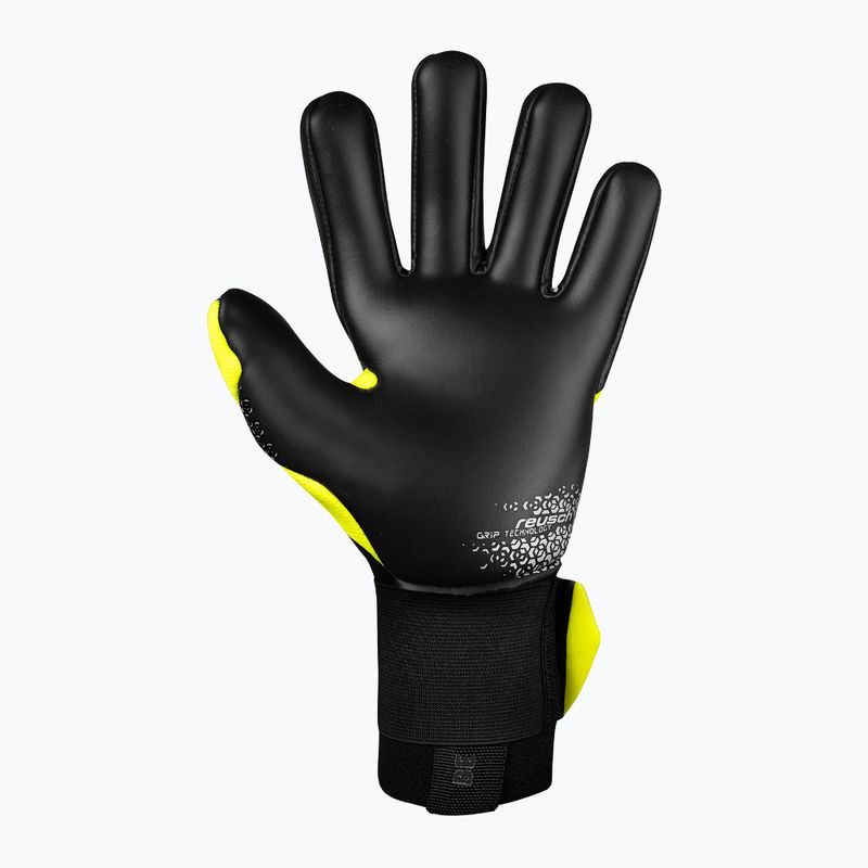Reusch Attrakt Gold X NC Gravity biztonsági kapuskesztyű sárga/ezüst/fekete 3