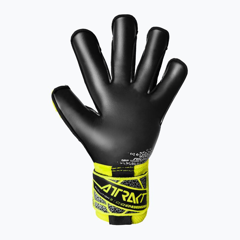 Reusch Attrakt Gold X Evolution biztonsági kapus kesztyű sárga/ezüst/fekete 3