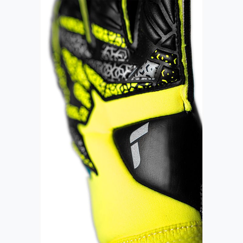 Reusch Attrakt Gold X Evolution biztonsági kapus kesztyű sárga/ezüst/fekete 5