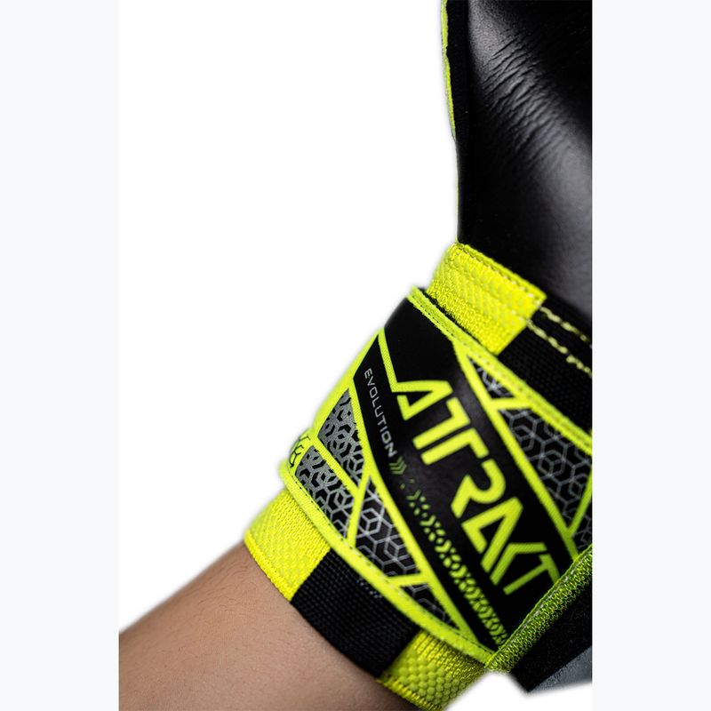 Reusch Attrakt Gold X Evolution biztonsági kapus kesztyű sárga/ezüst/fekete 7