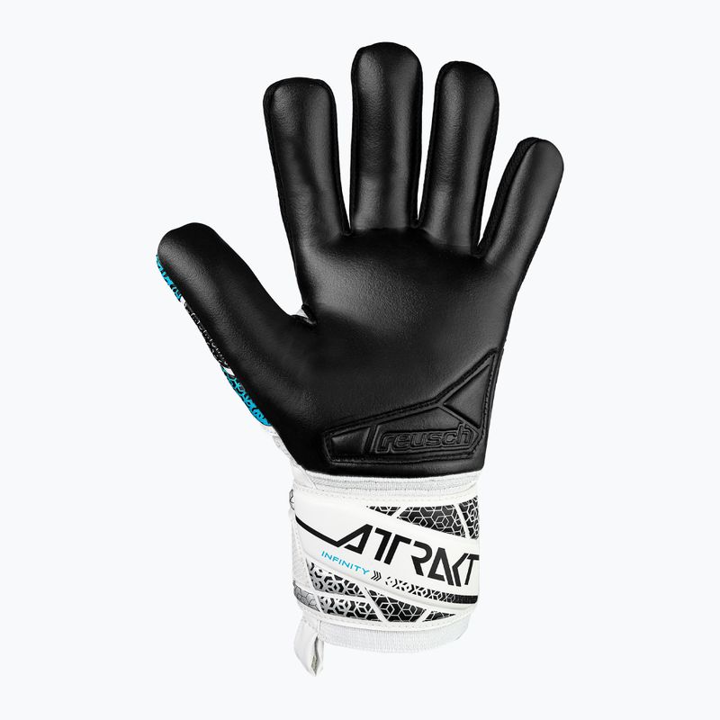 Reusch Attrakt Infinity NC kapuskesztyű fehér/ezüst/fekete 3
