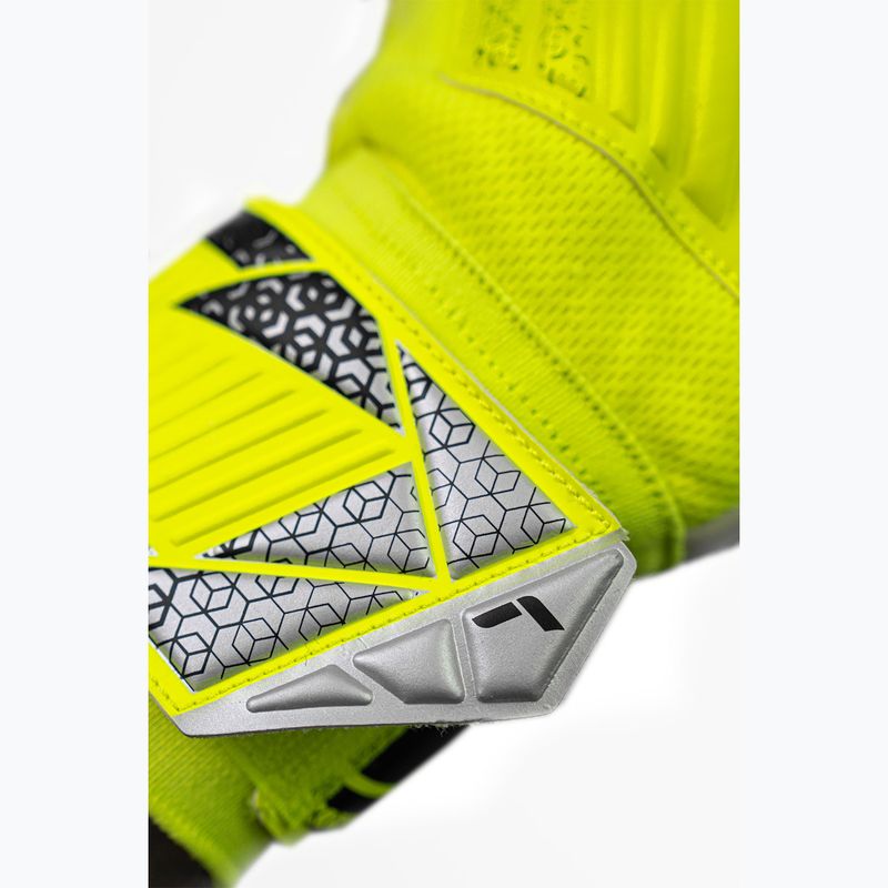 Reusch Attrakt Grip biztonsági sárga/ezüst kapuskesztyű 7