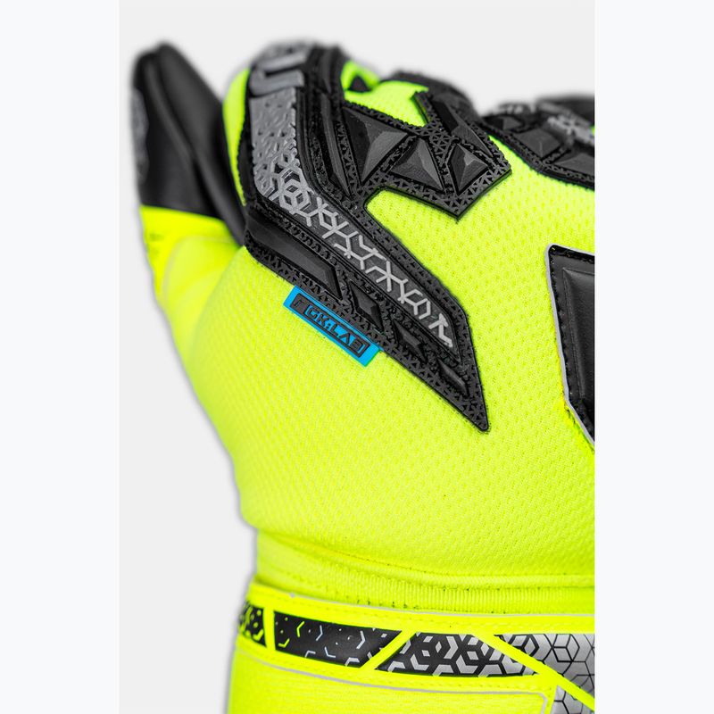Reusch Attrakt Freegel Silver Junior biztonsági sárga/ezüst/fekete gyermek kapuskesztyű 6