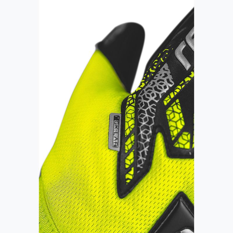 Reusch Attrakt Gold X NC Junior biztonsági sárga/ezüst/fekete gyermek kapuskesztyű 8