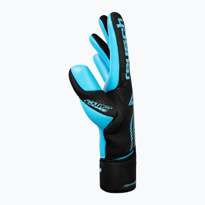 Reusch Fastgrip kapuskesztyű Aqua fekete/aqua kék 4