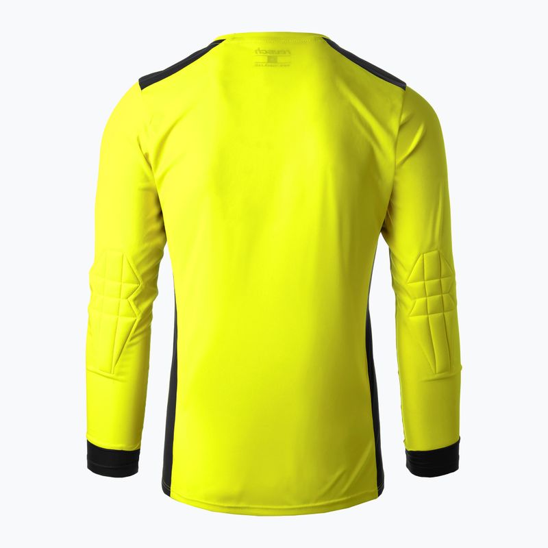 Férfi kapusmez Reusch Match Longsleeve Padded safety yellow/black 2