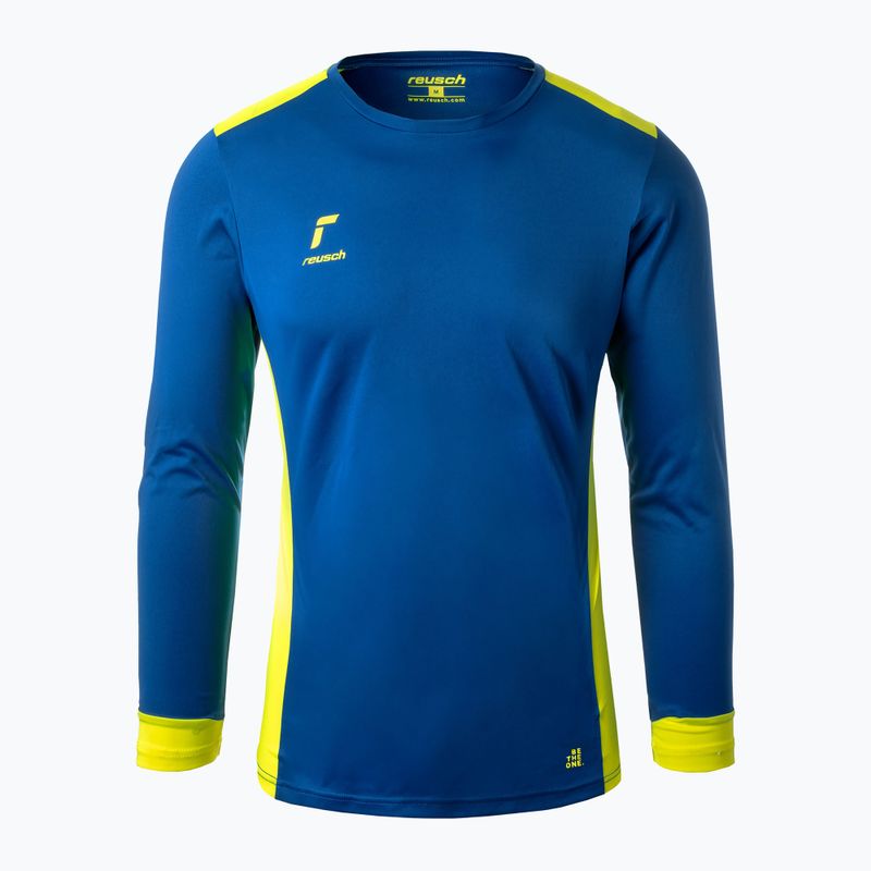 Reusch Match kapus hosszú ujjú bélelt briliáns kék/biztonsági sárga