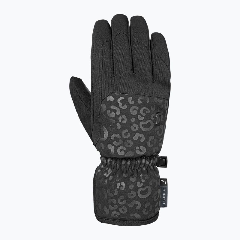 Női síkesztyű Reusch Keira R-Tex XT black/black leopard 3