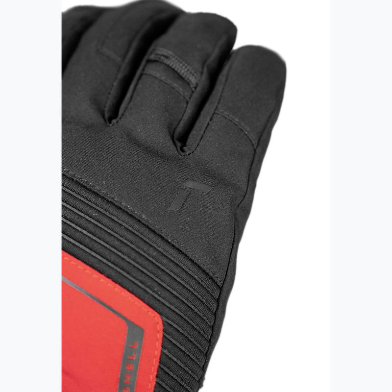 Síkesztyűk Reusch Louis R-Tex XT black/tango red 5
