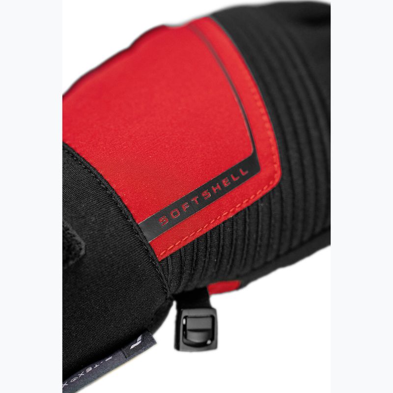 Síkesztyűk Reusch Louis R-Tex XT black/tango red 6