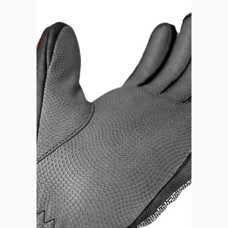 Síkesztyűk Reusch Worldcup Warrior DH black/silver/fluo red 6