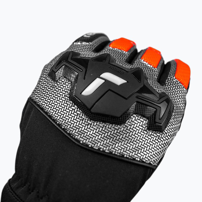 Férfi síkesztyű Reusch Worldcup Warrior R-Tex XT black/silver/fluo red 7
