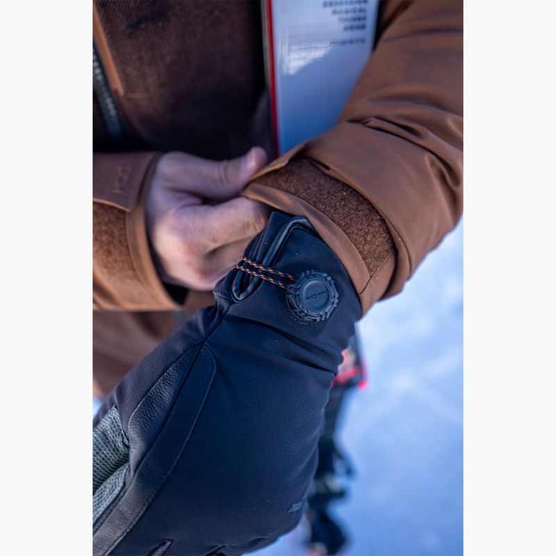 Férfi síkesztyű Reusch Explorer Fidlock R-Tex XT black 12