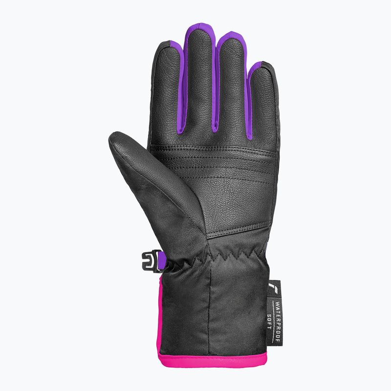Gyerek síkesztyűk Reusch Dan R-Tex XT Junior black/pink glo 4
