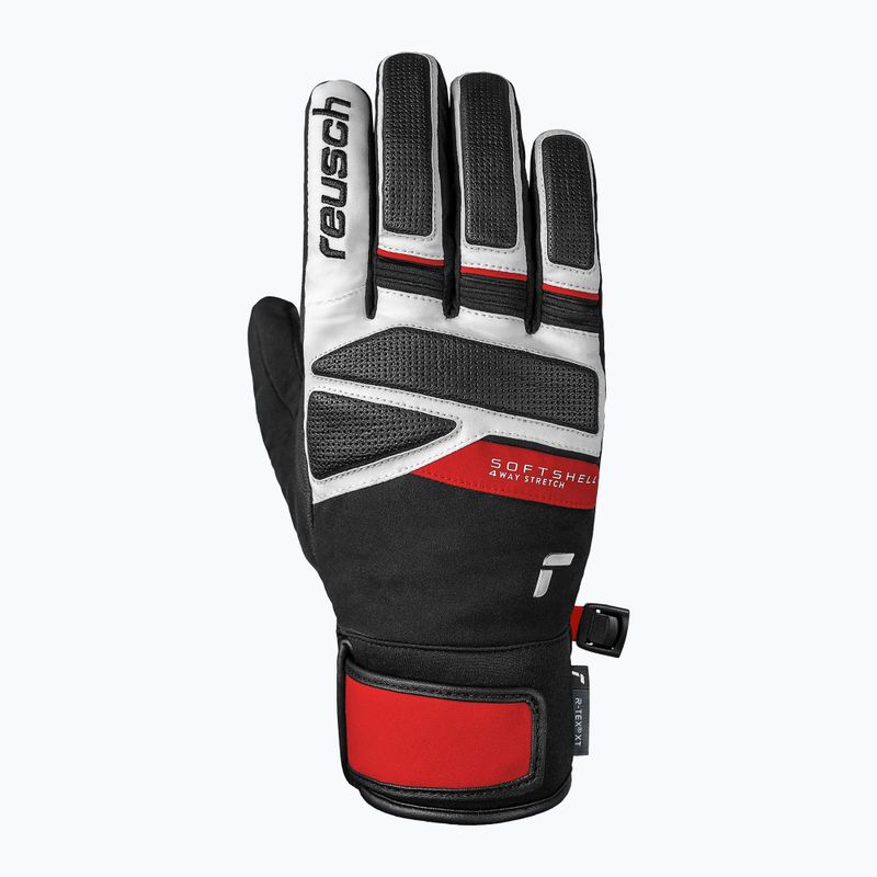 Férfi síkesztyűk  Reusch Thunder R-Tex XT black/white/fire red 3
