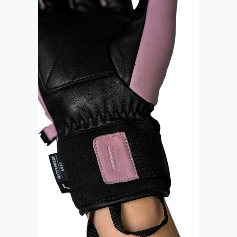 Síkesztyűk Reusch Legacy R-Tex XT black/orchid haze 7