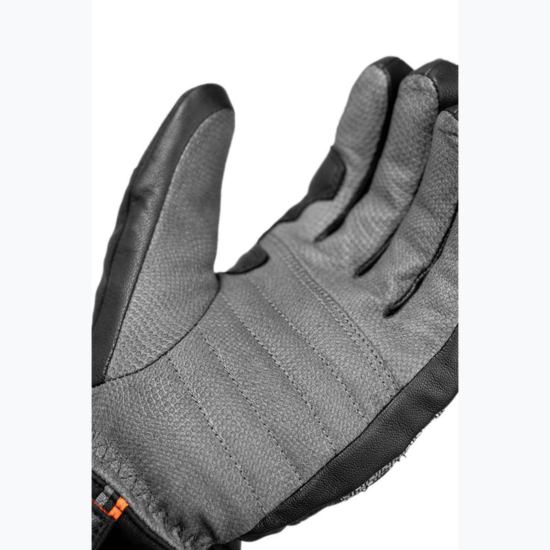 Férfi síkesztyű Reusch Alpine Master black/silver/fluorescent red 5