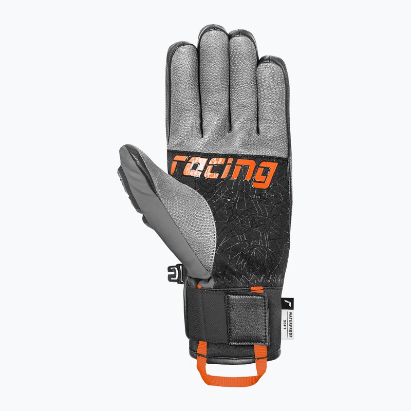 Férfi síkesztyűk Reusch Ultra steel grey / black / shoc 4